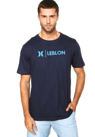 Camiseta Hurley Leblon Azul Marinho