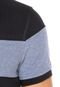 Camisa Polo Tommy Hilfiger Listrada Azul-Marinho - Marca Tommy Hilfiger