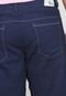 Bermuda Jeans Biotipo Reta Pespontos Azul - Marca Biotipo