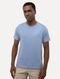 Camiseta Aramis Masculina Basic Lisa Azul Celeste - Marca Aramis