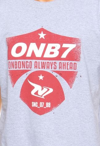 Camiseta Onbongo Montserrat Cinza