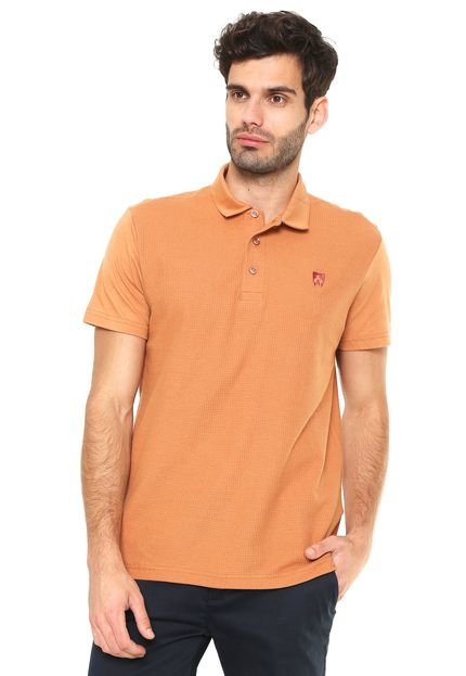 Camisa Polo Mr Kitsch Textura Laranja - Marca MR. KITSCH