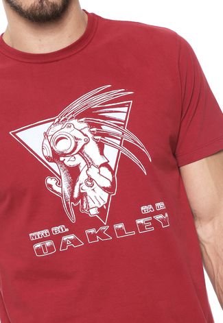 Camiseta Oakley Iconic Vermelha