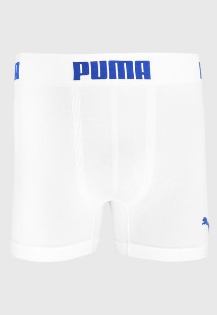 Cueca Puma Boxer Sem Costura Branca - Marca Puma