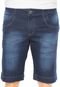 Bermuda Jeans GRIFLE COMPANY Reta Estonada Azul - Marca GRIFLE COMPANY