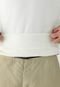 Blusa de Moletom Fechada adidas Sportswear 3 Stripes Off White - Marca adidas Sportswear