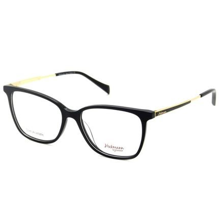 Óculos de Grau Hickmann HI6124 A01/53 Preto e Dourado - Marca Hickmann