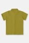 Conjunto com Camisa e Bermuda para Menino Up Baby Verde - Marca Up Baby