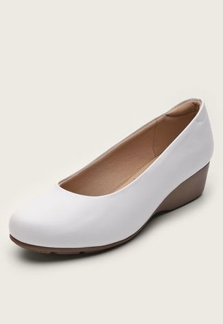 Scarpin Modare Liso Branco