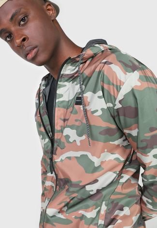 Jaqueta oakley store camuflada corta vento