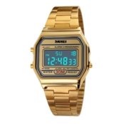 Relógio Unissex Skmei Digital 1123 Dourado - Marca Skmei