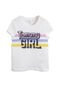 Blusa Tommy Hilfiger Kids Menina Escrita Branca - Marca Tommy Hilfiger Kids