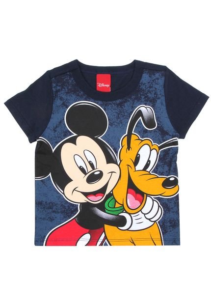 Camiseta Cativa Mickey Azul - Marca Cativa