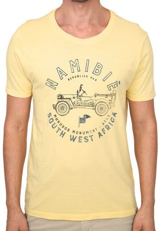 Camiseta JAB Namibie Amarela