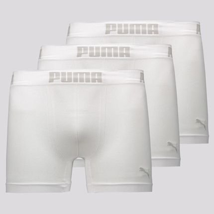 Kit 3 Cuecas Boxer Puma Sem Costura - Marca Puma