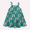 Vestido Infantil Menina Estampa Tropical Milon Verde - Marca Milon