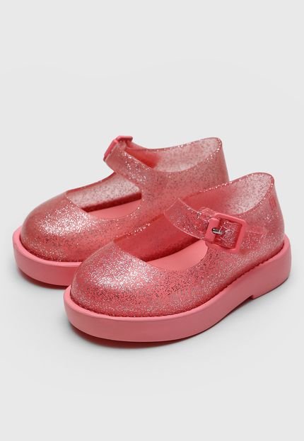 Sapatilha Mini Melissa Infantil Lola Ii Bb Rosa - Marca Mini Melissa