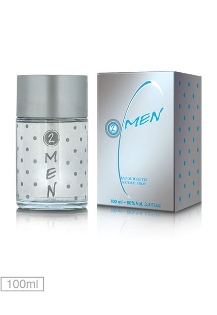 Perfume 2 Men For Men New Brand 100ml - Marca New Brand