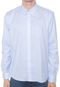 Camisa Lacoste Slim Listrada Azul/Branca - Marca Lacoste