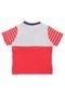 Camiseta Polo Trick Menino Liso Vermelho - Marca Trick