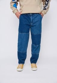 Jeans Jogger Patchwork Azul Sioux