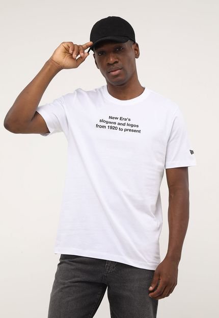Camiseta New Era Minimal Ne Branca - Marca New Era