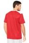 Camiseta Fila Acceta II Vermelha/Branca - Marca Fila