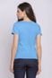 Camiseta Feminina Algodão Básica Polo Wear Azul Médio - Marca Polo Wear