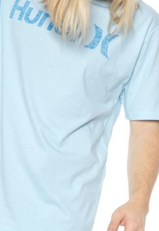 Camiseta Hurley O&O Push Throught Azul