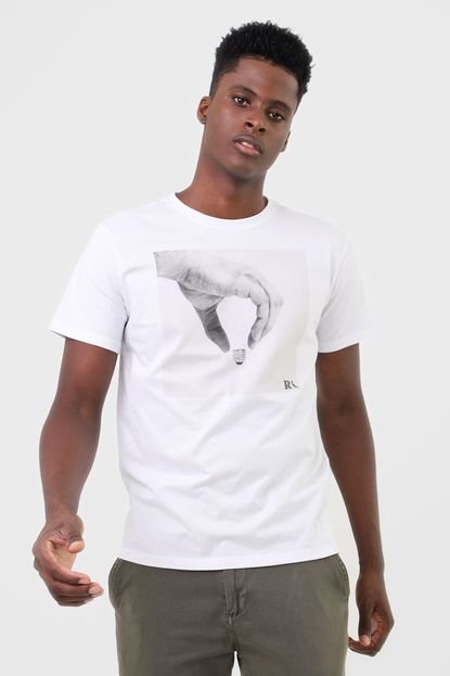 Camiseta Reserva Estampa Frontal Branca - Marca Reserva