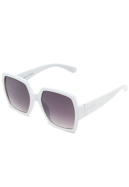 Óculos de Sol Polo London Club Geométrico Branco - Marca PLC