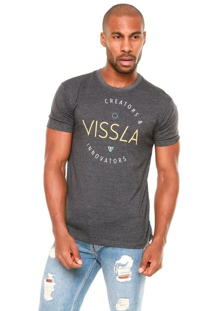 Camiseta Vissla Halfway Cinza - Marca Vissla