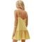 Vestido Curto Lança Perfume De Alça AV24 Amarelo Feminino - Marca Lança Perfume