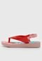 Chinelo Infantil Ipanema Baby Turma Da Monica Vermelho - Marca Ipanema