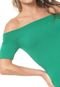 Vestido Colcci Curto Ombro a Ombro Verde - Marca Colcci