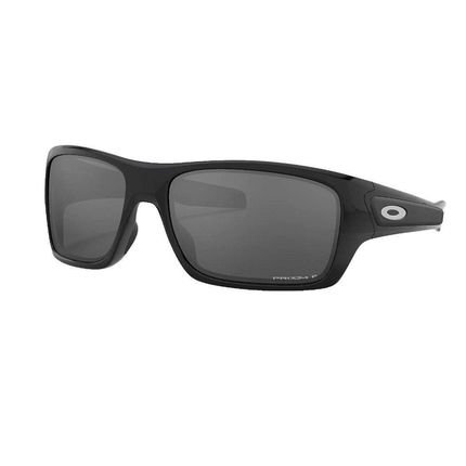 Óculos de Sol Oakley Turbine Polished Black W/ Prizm Black Polarized - Marca Oakley