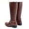 Bota Montaria Mr. Gutt Couro Cano Longo Liso Marrom - Marca Mr. Gutt