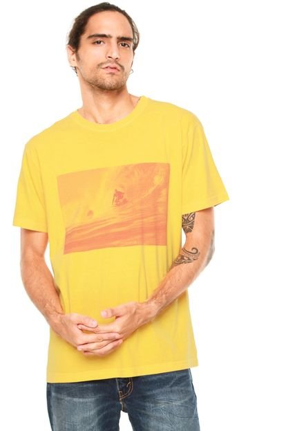 Camiseta Osklen Surfing Amarela - Marca Osklen
