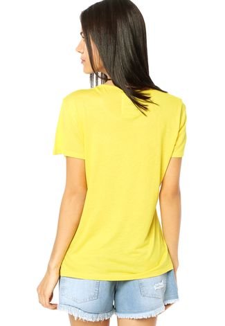 Camiseta Colcci Dog Amarela