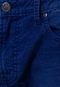 Calça Veludo Lee Simple Azul - Marca Lee