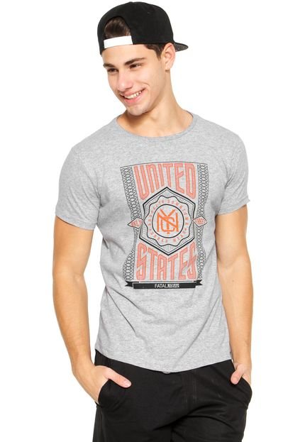 Camiseta Fatal Surf NYC Cinza - Marca Fatal Surf