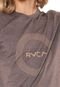 Camiseta RVCA Compass Marrom - Marca RVCA