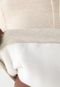 Blusa de Moletom Flanelada Fechada Billabong Fech Icon Rubber Patch 290Grm Off-White - Marca Billabong