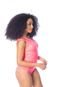 Body Moda Vício Um Ombro Só Com Recorte Vazado Pink - Marca Moda Vício