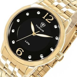 Relógio Feminino  Tuguir Dourado TG35059 Dourado