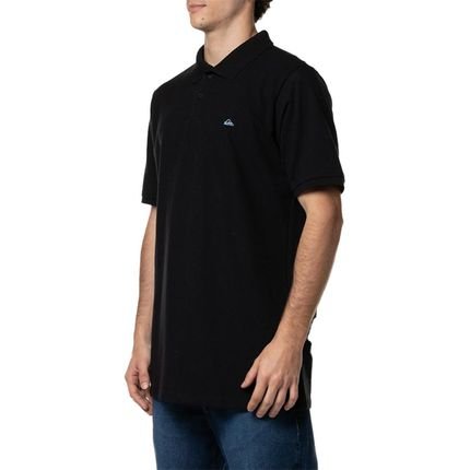 Camisa Quiksilver Polo Embroidery Piquet W24 Masculina Preto - Marca Quiksilver