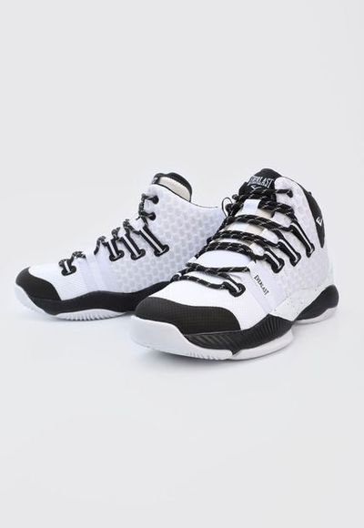 Tenis Basketball Blanco Negro Everlast Hook Compra Ahora