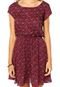 Vestido FiveBlu Pregas Roxo - Marca FiveBlu