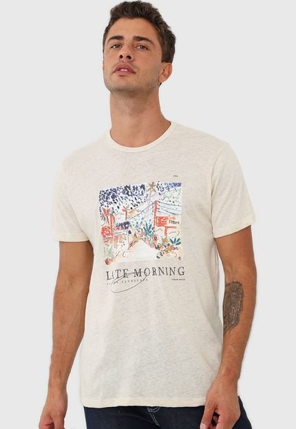 Camiseta Forum Late Morning Off-White - Marca Forum