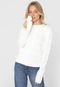Suéter Tricot Calvin Klein Listras Off-White - Marca Calvin Klein